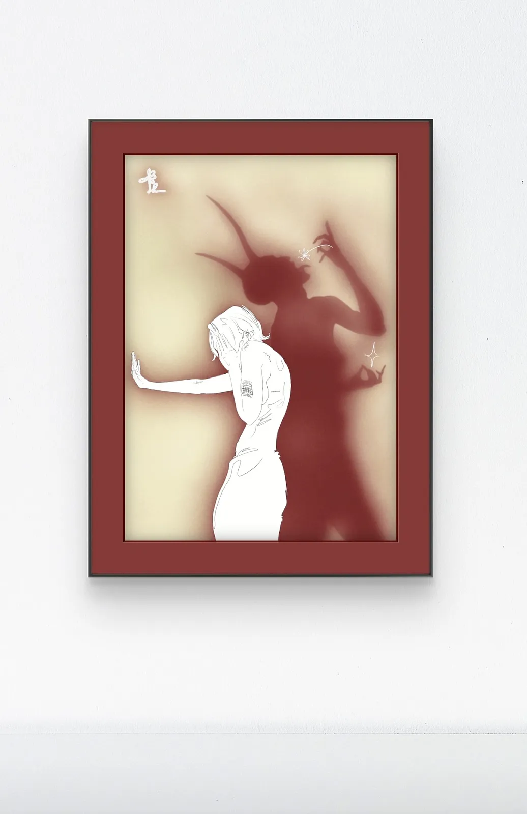 Зображення "пожирач Маргариток" від Margo Vovchok, розмір: 30 x 40 cm, матеріали: print , медіум: print , місто: Ukraine , ціна: $40 Фото 6 з 7.