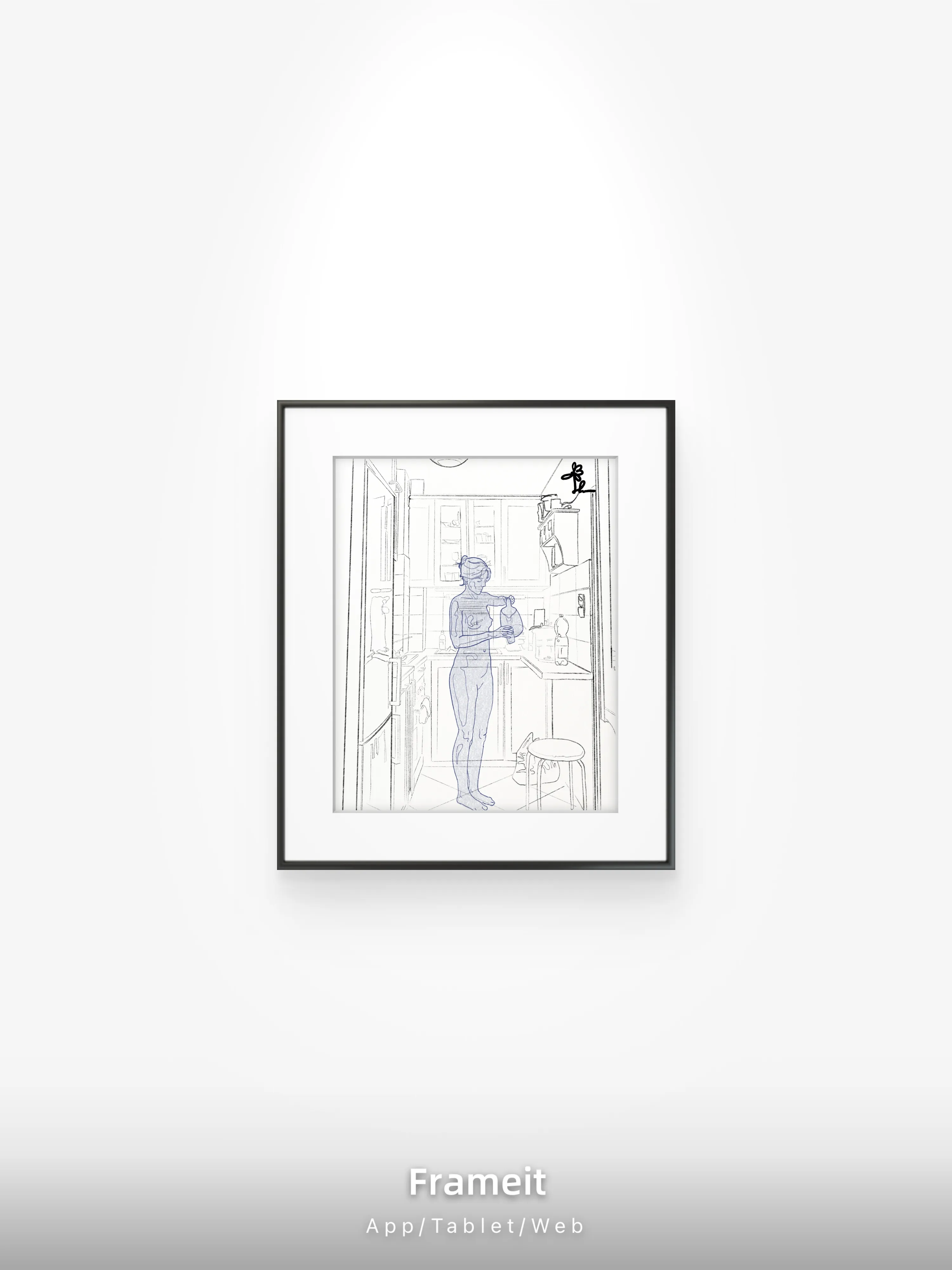 Зображення "її тут і не було" від Margo Vovchok, розмір: 30 x 40 cm, матеріали: print , медіум: print , місто: Ukraine , ціна: $40
